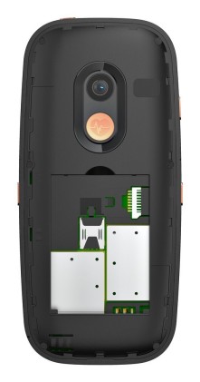Gigaset GL695 5,87 cm (2.31") 113 g Nero Telefono per anziani