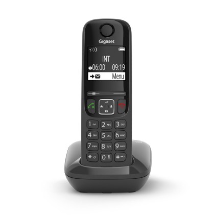 Cordless Gigaset S30852-H2813-K101 A Series As690Ip Voip Nero