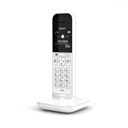 Telefono cordless Gigaset CL390 Dect - Schermo B/N - Controllo del volume