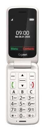 Gigaset GL595 7,11 cm (2.8") 114 g Bianco Telefono per anziani