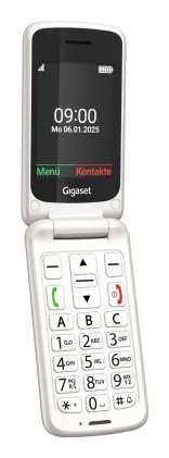 Gigaset GL595 7,11 cm (2.8") 114 g Bianco Telefono per anziani