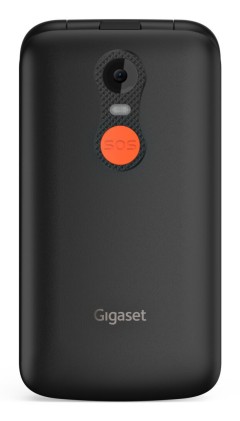 Gigaset GL595 7,11 cm (2.8") 114 g Nero Telefono per anziani