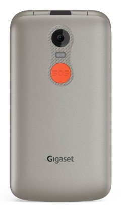 Gigaset GL595 7,11 cm (2.8") 114 g Grigio Telefono per anziani