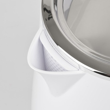 Bollitore Elettrico Girmi Bl90 Bianco - Inox Bl9001