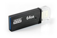 Pendrive GOODRAM 64GB Twin microUSB/Usb 3.0 OTG - retail
