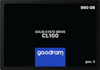 GOODRAM SSD CL100 GEN.3 960GB 2.5inch SATA3 540/460MB/s