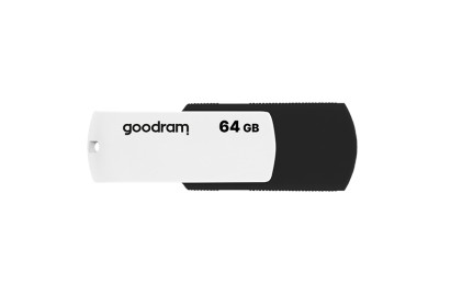 GOODRAM memory USB UCO2 64GB USB 2.0 Black/White