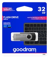 GOODRAM memory USB UTS3 32GB USB 3.0 Black