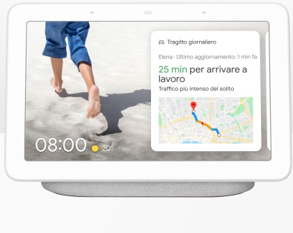 Speaker Bluetooth Google Nest Hub Italia Bianco