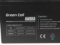 GREEN CELL Battery AGM 12V7.2AH