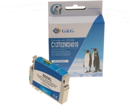 Ink G&G Eps C13T02W24010 502Xl C 470 Pag