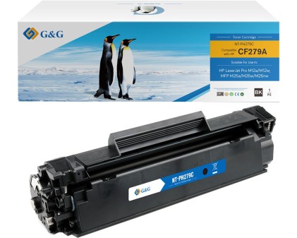 Toner G&G Hp Cf279A K 1000 Pag