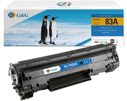Toner G&G Hp Cf283A K 1500 Pag