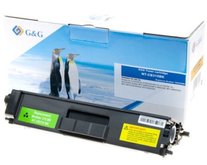 Toner G&G Br Tn325Bk K 6000 Pag