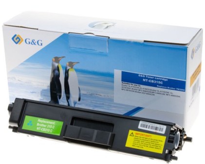 Toner G&G Br Tn325C C 3500 Pag