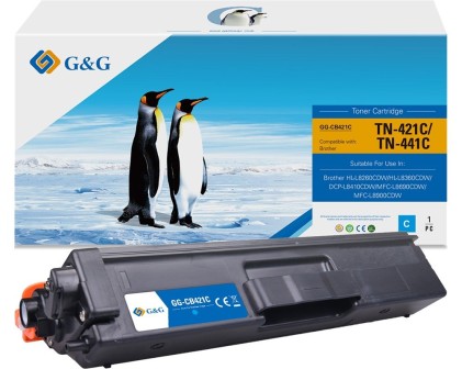 Toner G&G Br Tn421C C 1800 Pag