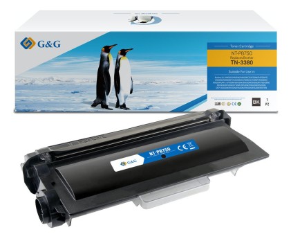 Toner G&G Br Tn3380 K 8000 Pag