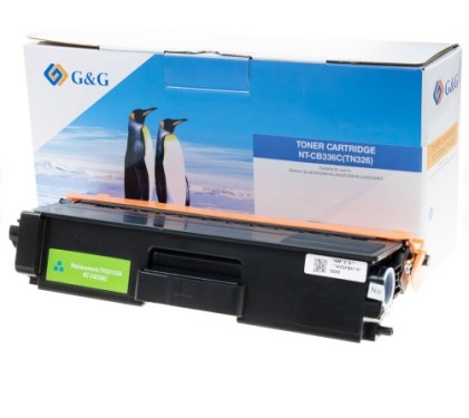 G&G NT-CB336C cartuccia toner 1 pz Compatibile Ciano
