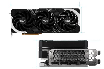 Palit NED4070H19K9-1043A scheda video NVIDIA GeForce RTX 4070 12 GB GDDR6X