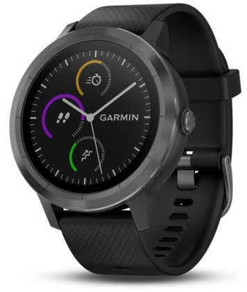Smartwatch Garmin 010-01769-10 Vivoactive 3 Ardesia
