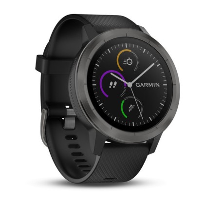 Smartwatch Garmin 010-01769-10 Vivoactive 3 Ardesia