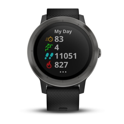 Smartwatch Garmin 010-01769-10 Vivoactive 3 Ardesia