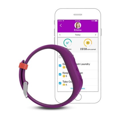 Garmin v&iacute;vofit jr. 2 MIP Braccialetto per rilevamento di attivit&agrave; Viola