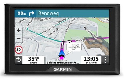 Navigatore Gps Garmin 010-02036-10 Drive 52 & Live Traffic Black