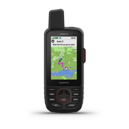 Outdoor Gps Garmin 010-02088-02 Gpsmap 66I Black E Red