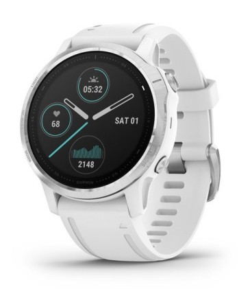Garmin fēnix 6S 3,05 cm (1.2") 42 mm Nero, Bianco GPS (satellitare)