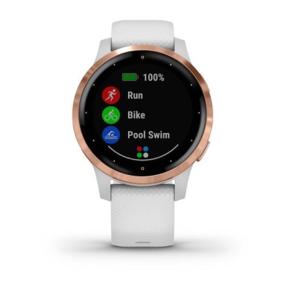 Smartwatch Garmin 010-02172-22 Vivoactive 4S White Rose Gold
