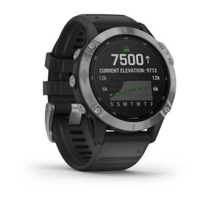 Garmin FENIX 6 3,3 cm (1.3") 47 mm MIP Argento GPS (satellitare)