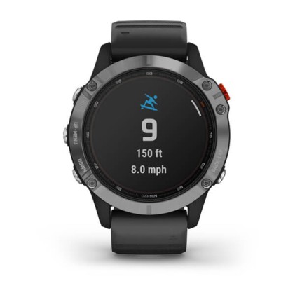 Garmin FENIX 6 3,3 cm (1.3") 47 mm MIP Argento GPS (satellitare)