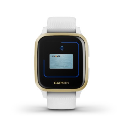 Garmin Venu SQ 3,3 cm (1.3") 40 mm LCD Oro, Bianco GPS (satellitare)