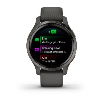 Garmin Venu 2S 2,79 cm (1.1") 40 mm AMOLED Grafite GPS (satellitare)