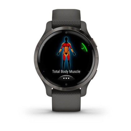 Garmin Venu 2S 2,79 cm (1.1") 40 mm AMOLED Grafite GPS (satellitare)