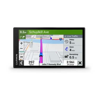 Navigatore Gps Garmin 010-02469-10 Drivesmart 66 Live Trafic Black