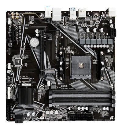 Scheda madre Gigabyte A520M DS3H V2 AMD AM4 4xDDR4 - M.2, SATA, PCIe3.0 - HDMI, DisplayPort, DVI, RJ-45, USB 3.2 - MicroATX