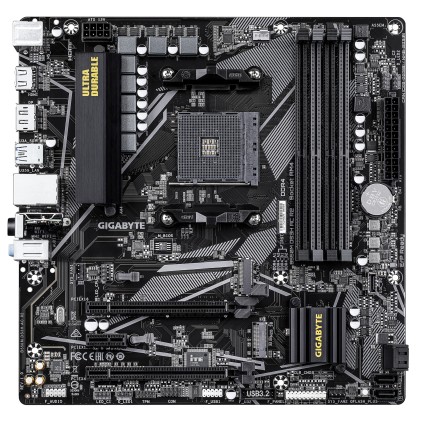 Gigabyte B550M DS3H R2 AMD AM4 4x DDR4 - M.2, SATA, PCIe 4.0 - M.2, SATA - HDMI, DP - MicroATX
