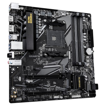 Gigabyte B550M DS3H R2 AMD AM4 4x DDR4 - M.2, SATA, PCIe 4.0 - M.2, SATA - HDMI, DP - MicroATX