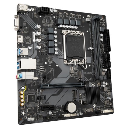 GIGABYTE B760M H DDR4 Scheda Madre - Supporta CPU Intel Core di 14a Generazione, 6+1+1 Fasi VRM Digitale, fino a 3200MHz DDR4 (OC), 2xPCIe 4.0 M.2, GbE LAN, USB 3.2 Gen1