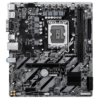 GIGABYTE H810M S2H GEN5 Scheda Madre &ndash; CPU Intel Core Ultra (Serie 2), VRM a 4+1+2 fasi, fino a 6400 MHz DDR5, 1&times; M.2 PCIe 4.0, LAN 1 GbE, USB 3.2 Gen 1