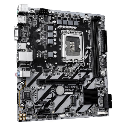 GIGABYTE H810M S2H GEN5 Scheda Madre &ndash; CPU Intel Core Ultra (Serie 2), VRM a 4+1+2 fasi, fino a 6400 MHz DDR5, 1&times; M.2 PCIe 4.0, LAN 1 GbE, USB 3.2 Gen 1