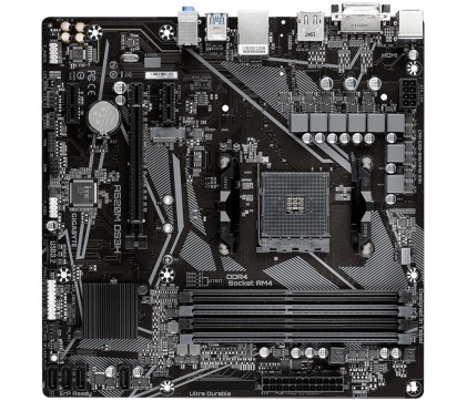 Gigabyte A520M DS3H scheda madre Presa AM4 micro ATX