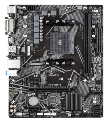 Gigabyte A520M H (rev. 1.0) AMD A520 Socket AM4 micro ATX