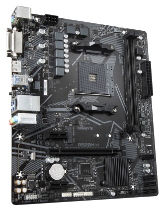 Gigabyte A520M H (rev. 1.0) AMD A520 Socket AM4 micro ATX