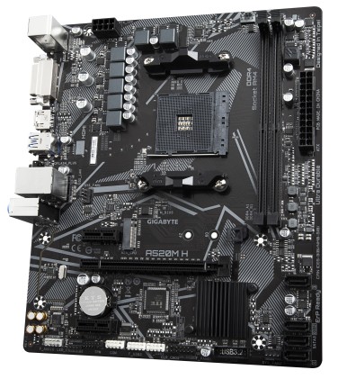 Gigabyte A520M H (rev. 1.0) AMD A520 Socket AM4 micro ATX