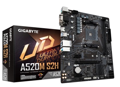 Gigabyte A520M S2H scheda madre Presa AM4 micro ATX