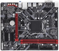 GIGABYTE B365M H LGA 1151 DDR4 PCIe Gen3 x4 M.2 HDMI D-Sub