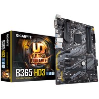 GIGABYTE B365 HD3 LGA 1151 DDR4 M.2 6 x SATA 6Gb/s HDMI DVI-D D-Sub